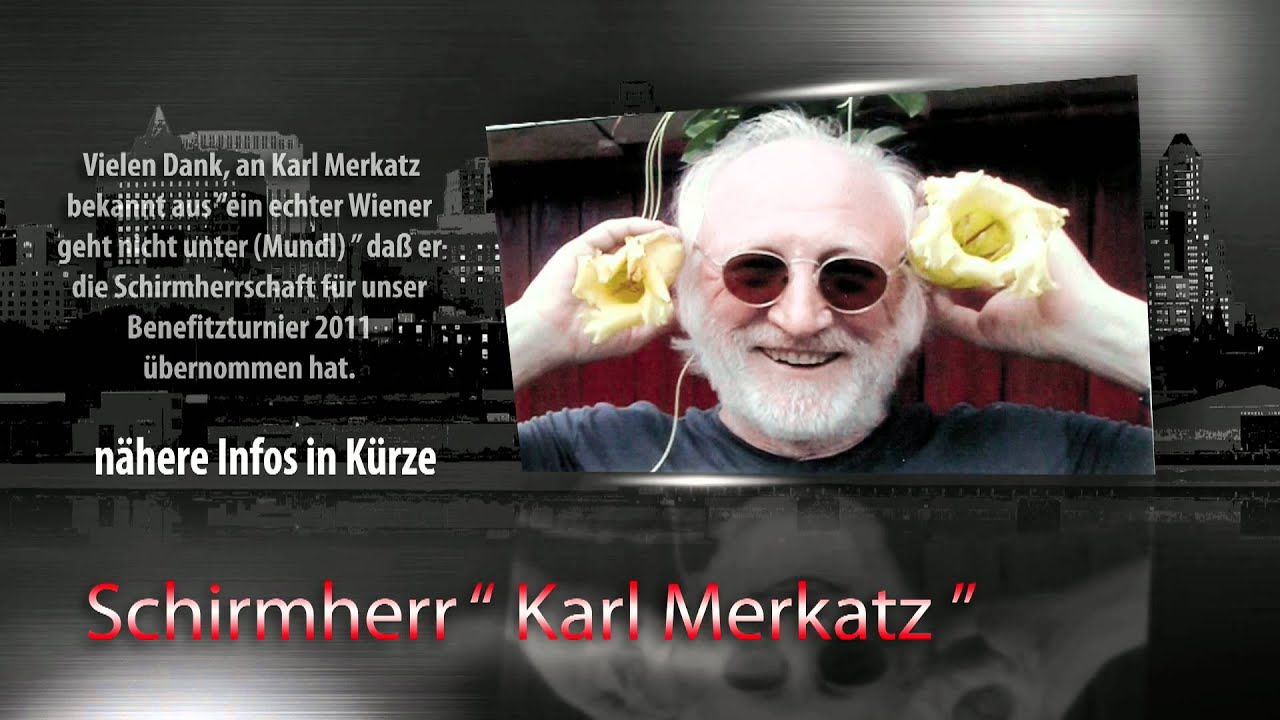 Schirmherr Karl Merkatz - Benefizturnier Sporthunde 2011