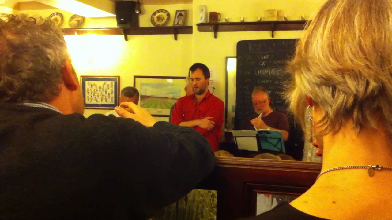 Jon Boden singing The Mistletoe Bough at The Royal, Dungworth.