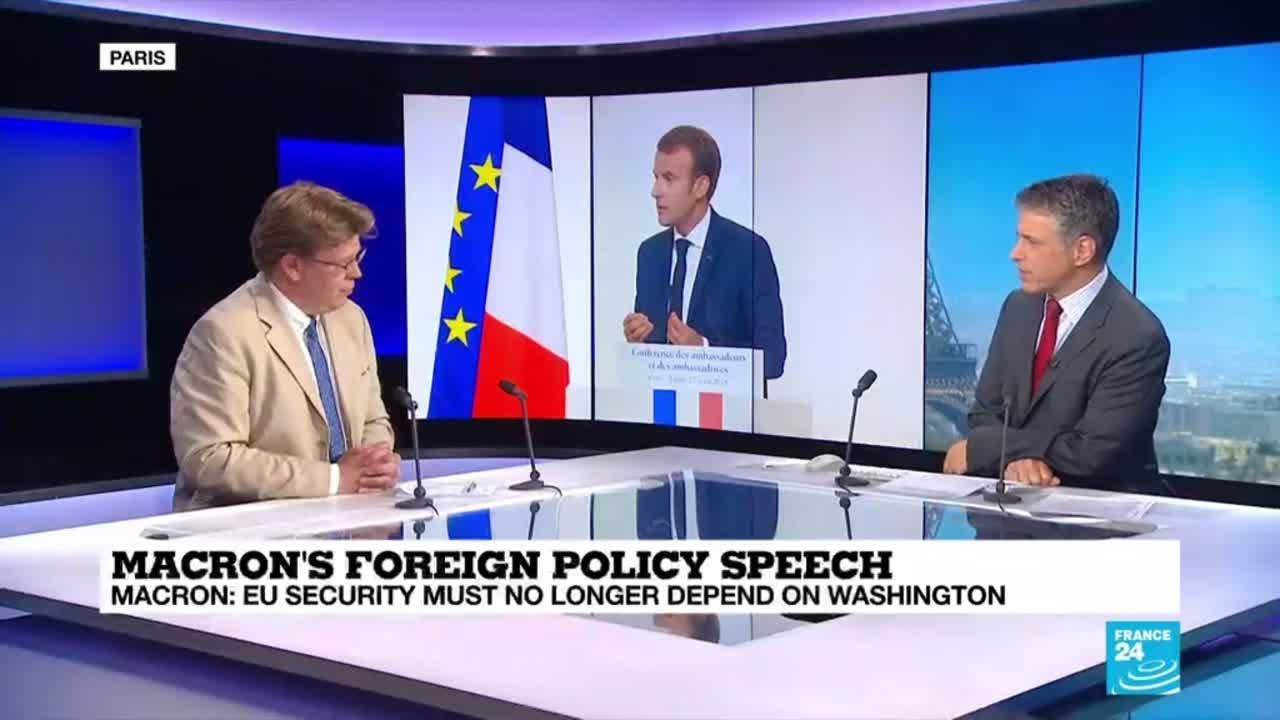 Macron''s foreign policy speech: Is a 