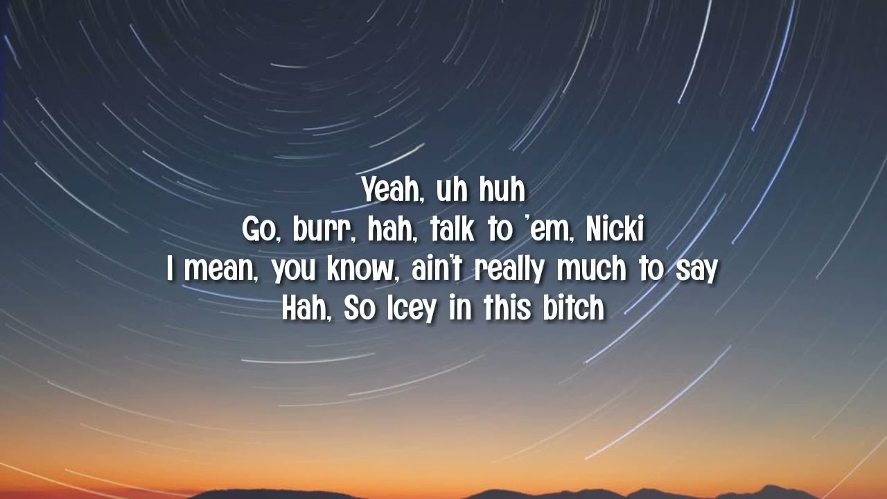Nicki Minaj - Easy ft.gucci mane & rocko (Lyrics)