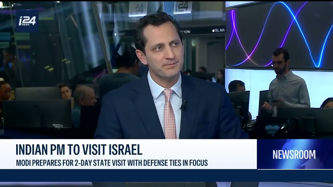 Primeiro-ministro da Índia, Modi, se prepara para visita oficial de 2 dias a Israel