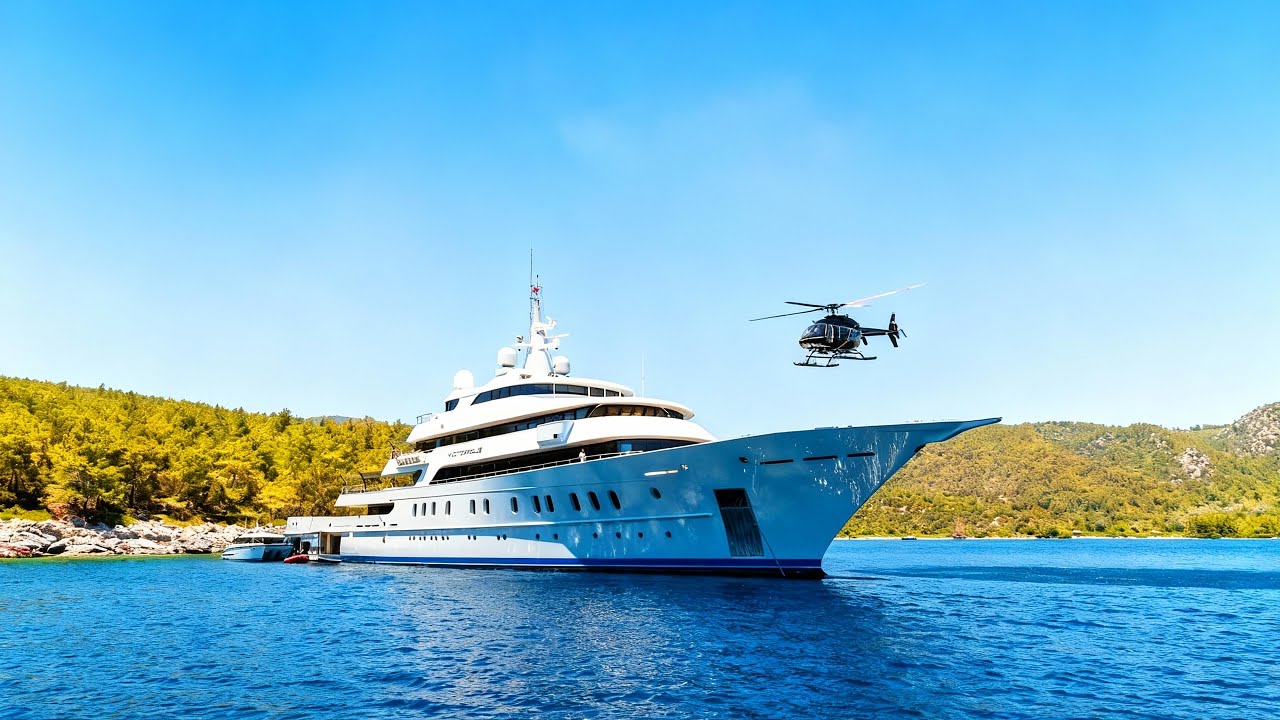 Step Aboard the $120 Million Victorious Yacht: A Luxurious Tour of Wealth & Opulence!