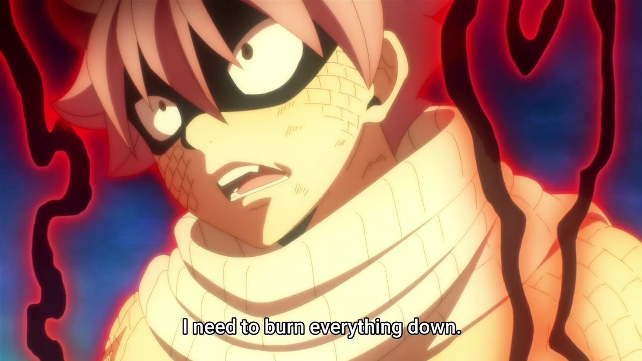 Fairy Tail 100 Years Quest - dragon force Natsu vs Mercphobia