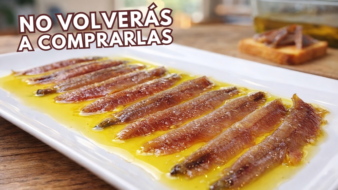 🐟 Cómo hacer ANCHOAS CASERAS en SALAZÓN ▶Prepara tus CONSERVAS de ANCHOAS CASERAS 👉 ¡Muy FÁCIL!