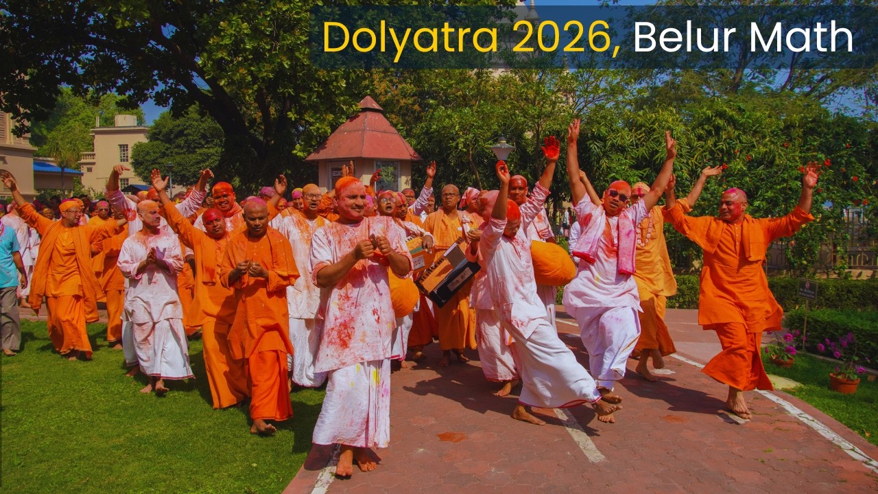 Dolyatra at Belur Math | 3 March 2026 | Holi