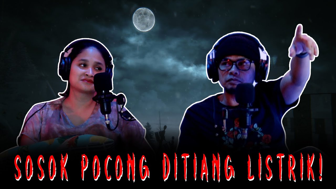 NIAT MEREKAM KUCING, MALAH ADA SOSOK POCONG DI TIANG LISTRIK!!!