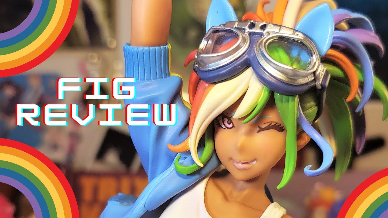 Rainbow Dash Kotobukiya Fig Review! (Full Unboxing and Reactions~)