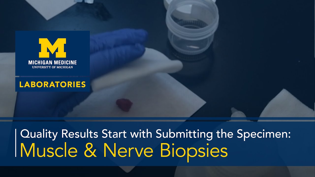 Quality Results Start with Submitting the Specimen: Muscle & Nerve Biopsies