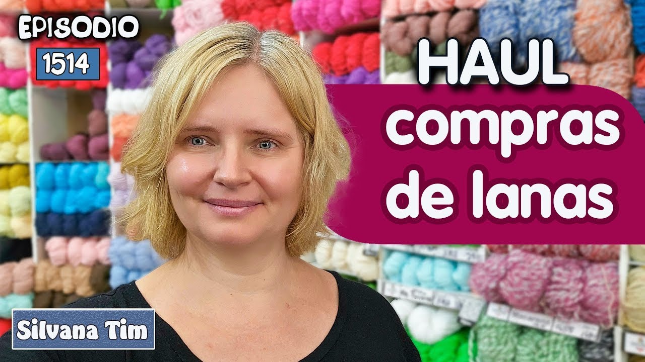 $50 en Lana: Mi Gran Haul de Compras 💠 Tiendas de Lanas en Buenos Aires / Silvana Tim #tricot #haul