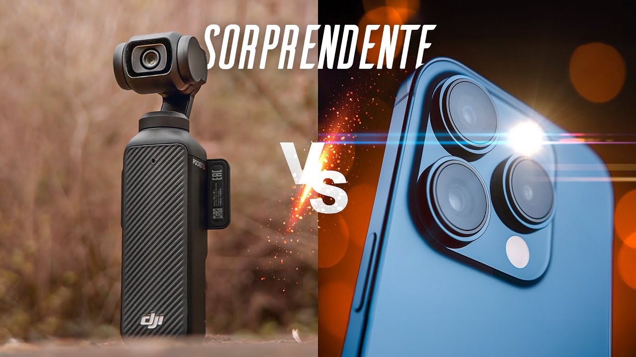 No le veo sentido a esto | Osmo Pocket 3 vs Teléfonos
