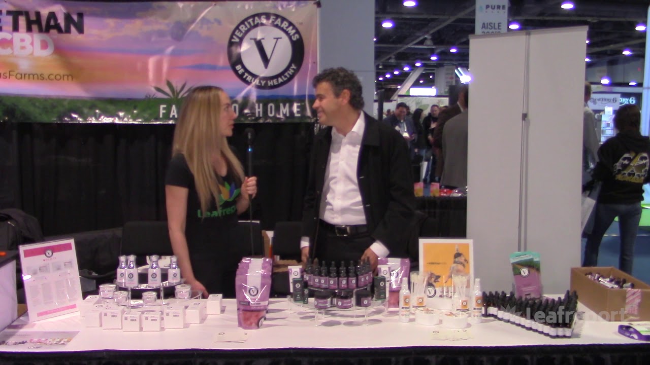 Veritas Farms Interview at the CBD EXPO in Las Vegas