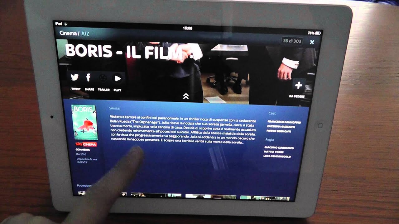 SkyGo per Apple iPad - videorecensione