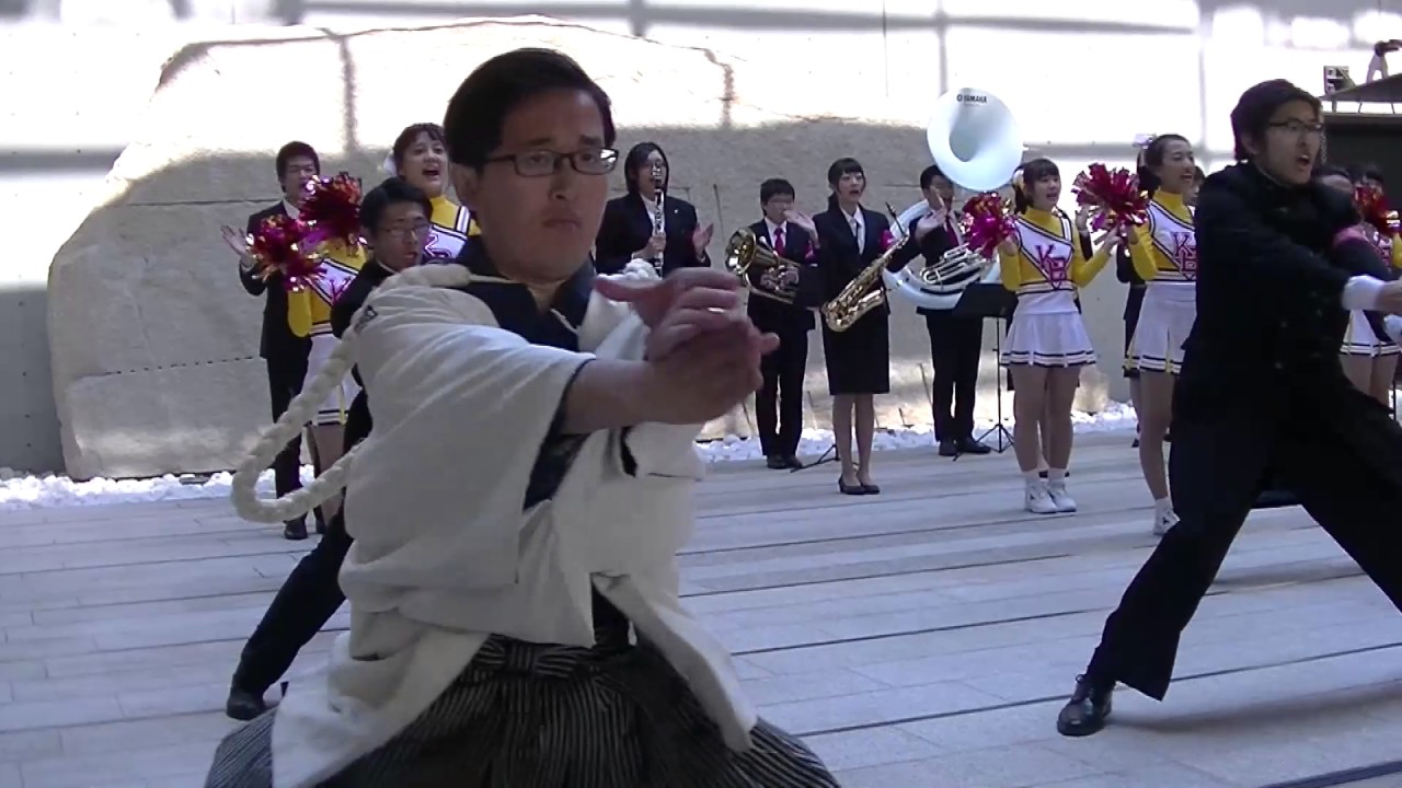國學院大學全學應援團　必勝の踊り　2016年11月4日文化祭
