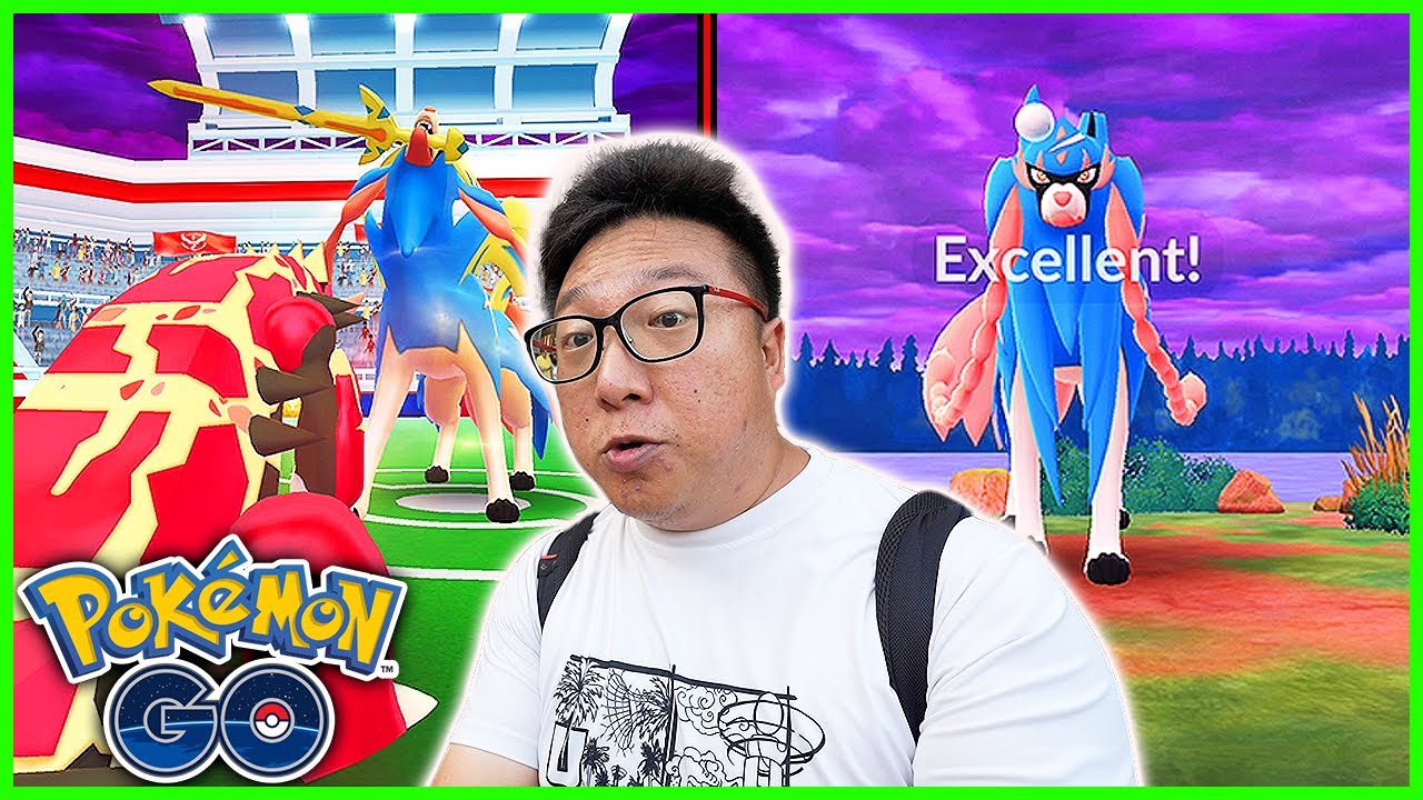 Crowned Zacian Raid Hour with Dynamax Legendary Beasts - Pokemon GO Dark Skies