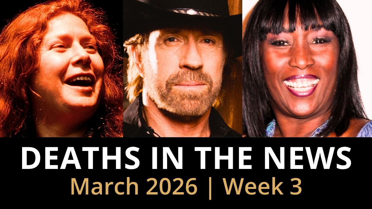 Who Died This Week | March 2026 #3 Celebrity Deaths & More