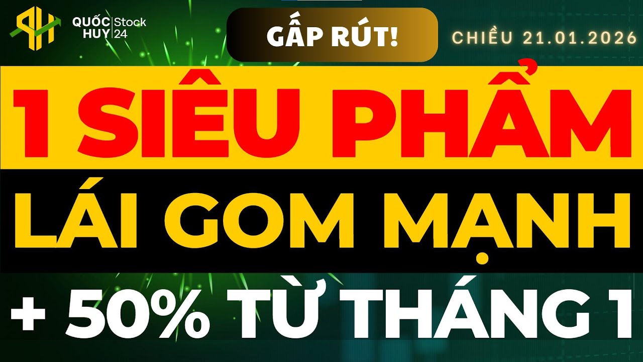 🔴 1 Siêu phẩm LÁI GOM MẠNH Sắp Bùng Nổ +50% kể từ tháng 1/2026