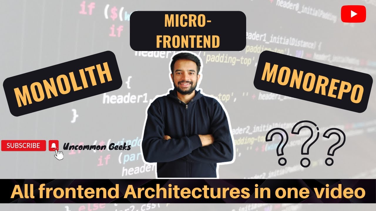 🔥 Вся архитектура frontEnd в одном видео 🔥Monolith V/S Micro frontEnd V/S Monorepo | что лучше?