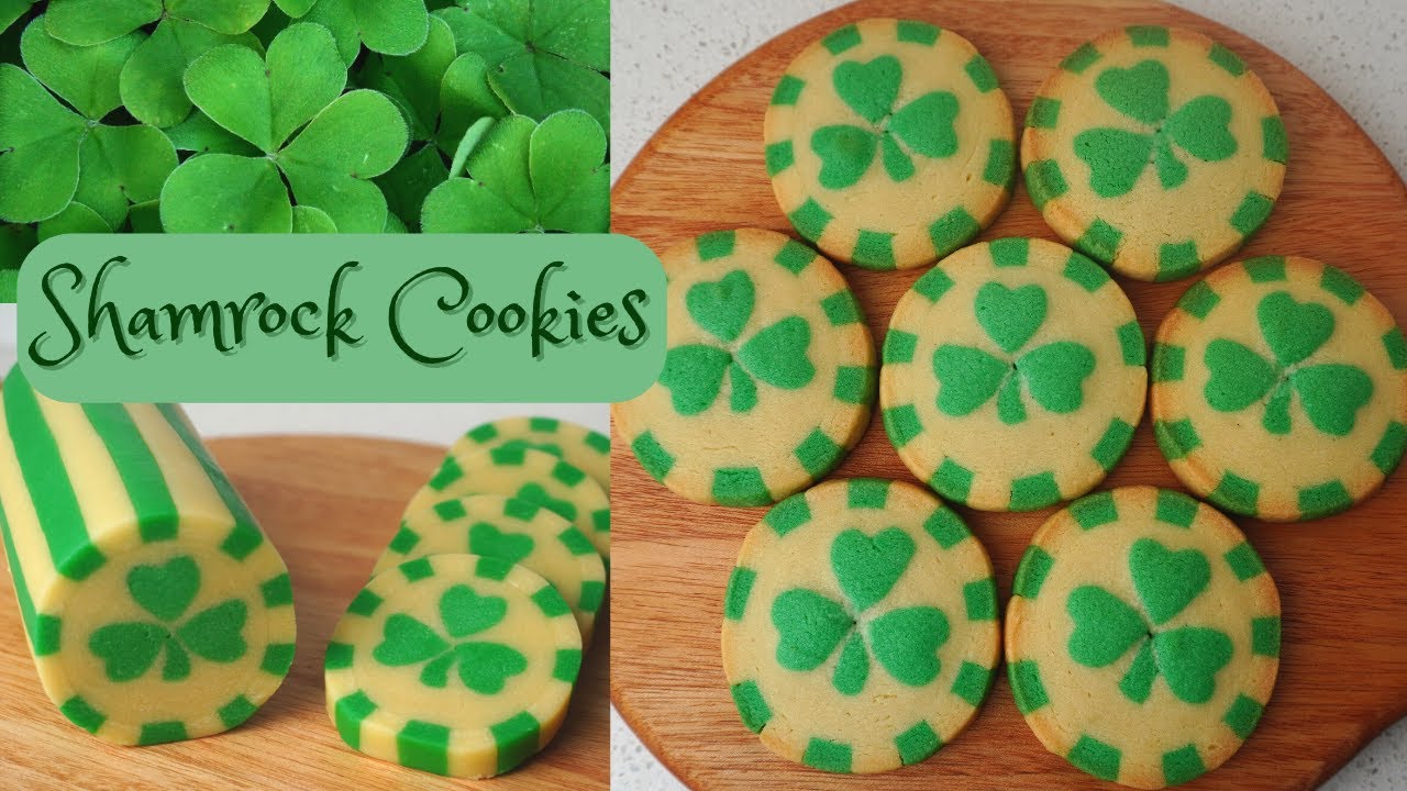 ☘️Shamrock Cookies | Slice & Bake | St. Patrick's Day Treats