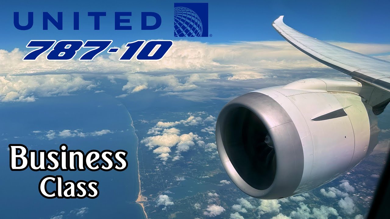 🇫🇷 Paris CDG - Chicago ORD 🇺🇸 United Boeing 787-10  / BUSINESS Class  [FLIGHT REPORT] Polaris
