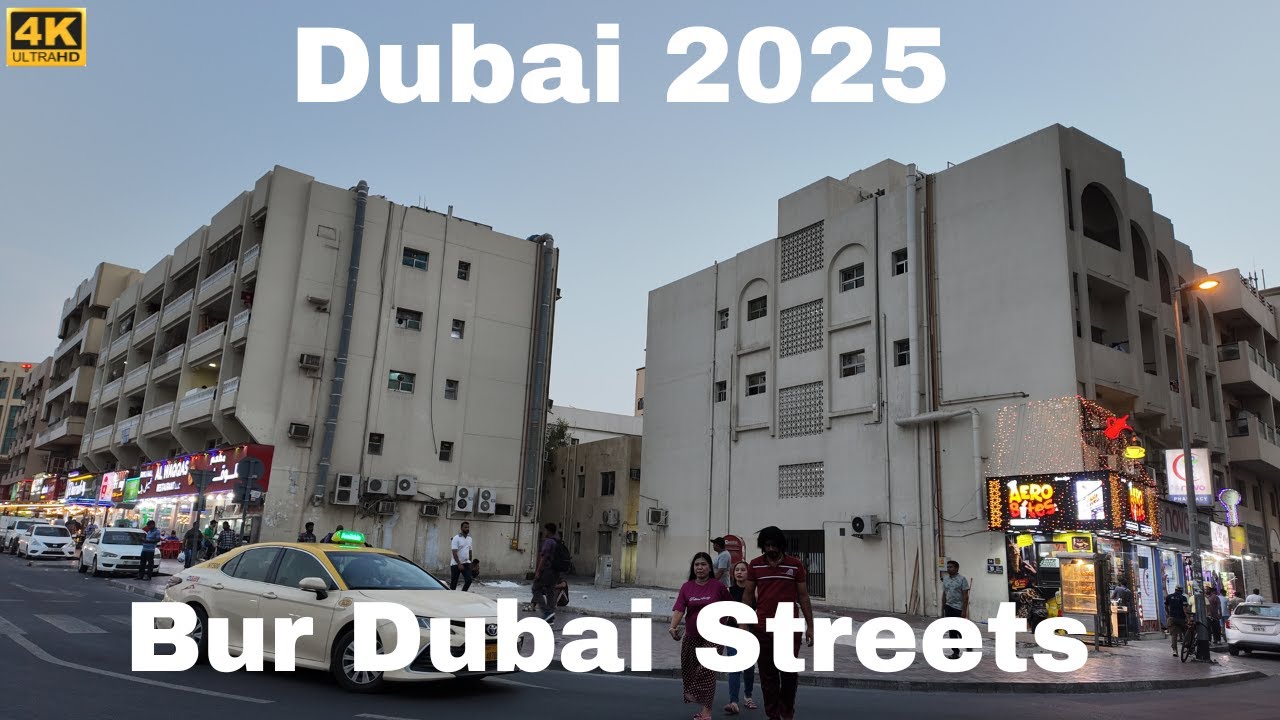 🇦🇪 Bur Dubai Streets Evening [4K] Full Walking Tour | Historic Dubai Market and Street Life 2025.