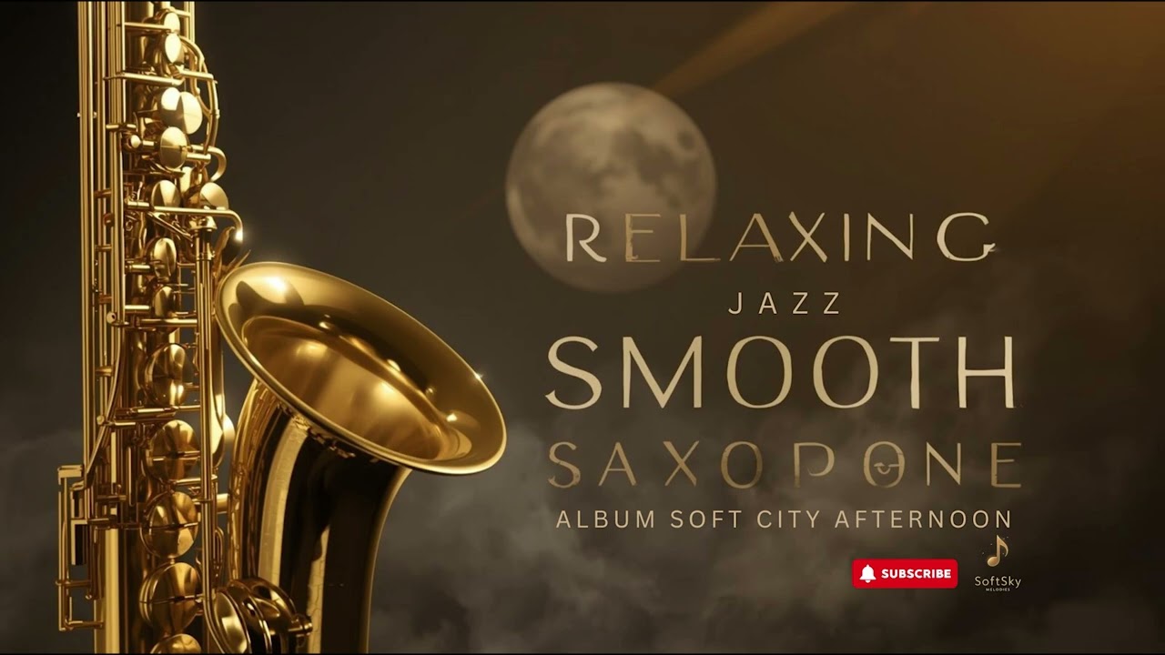 Soft City Afternoon 🌤 Smooth & Relaxing Jazz Saxophone for Calm Daylight Flow