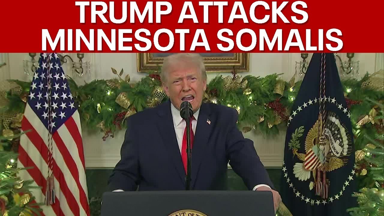 President Trump attacks Minnesota Somali community