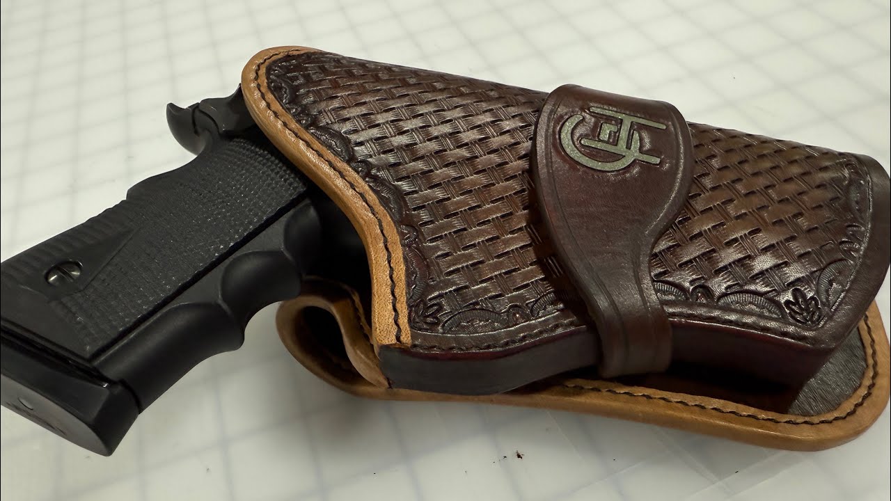 1911 Western Style Holster | Handcrafted Leather Craftsmanship
