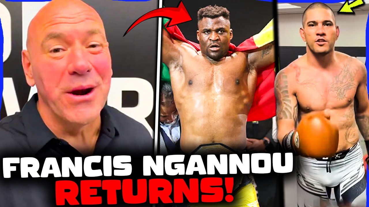 Dana White CONFIRMS Cancelled UFC White House Fight, Francis Ngannou’s RETURN SHOCKS MMA Community!