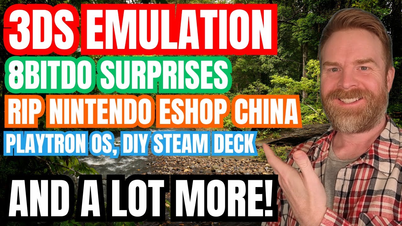 NEW 3DS Emulator Releases, Big 3DS Emulation Advancements, DIY Steam Deck, and A LOT more