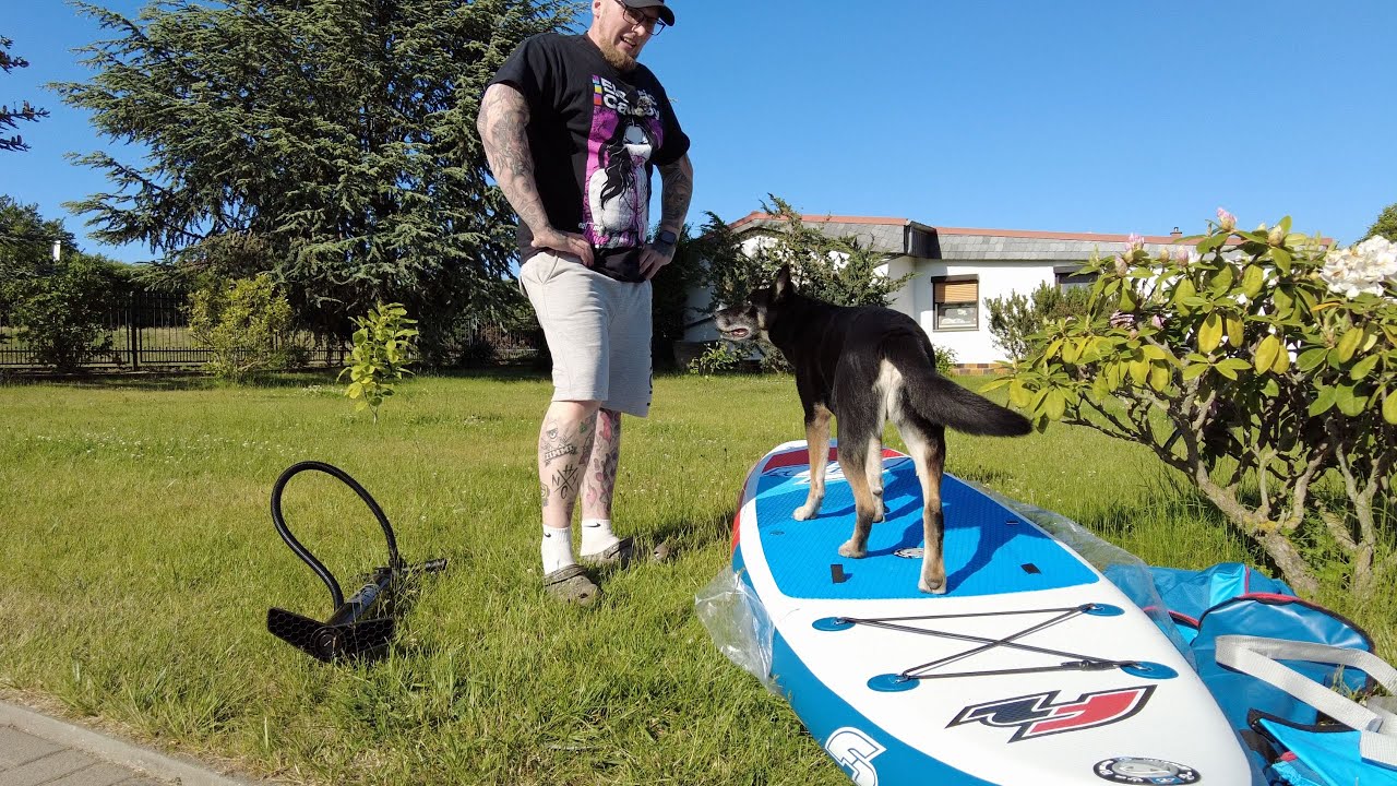 Ich hab mir ein Stand-Up Paddle SUP gekauft!