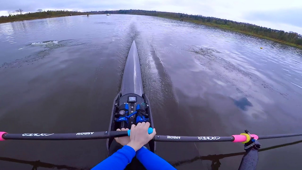 Single scull 2k - first person view