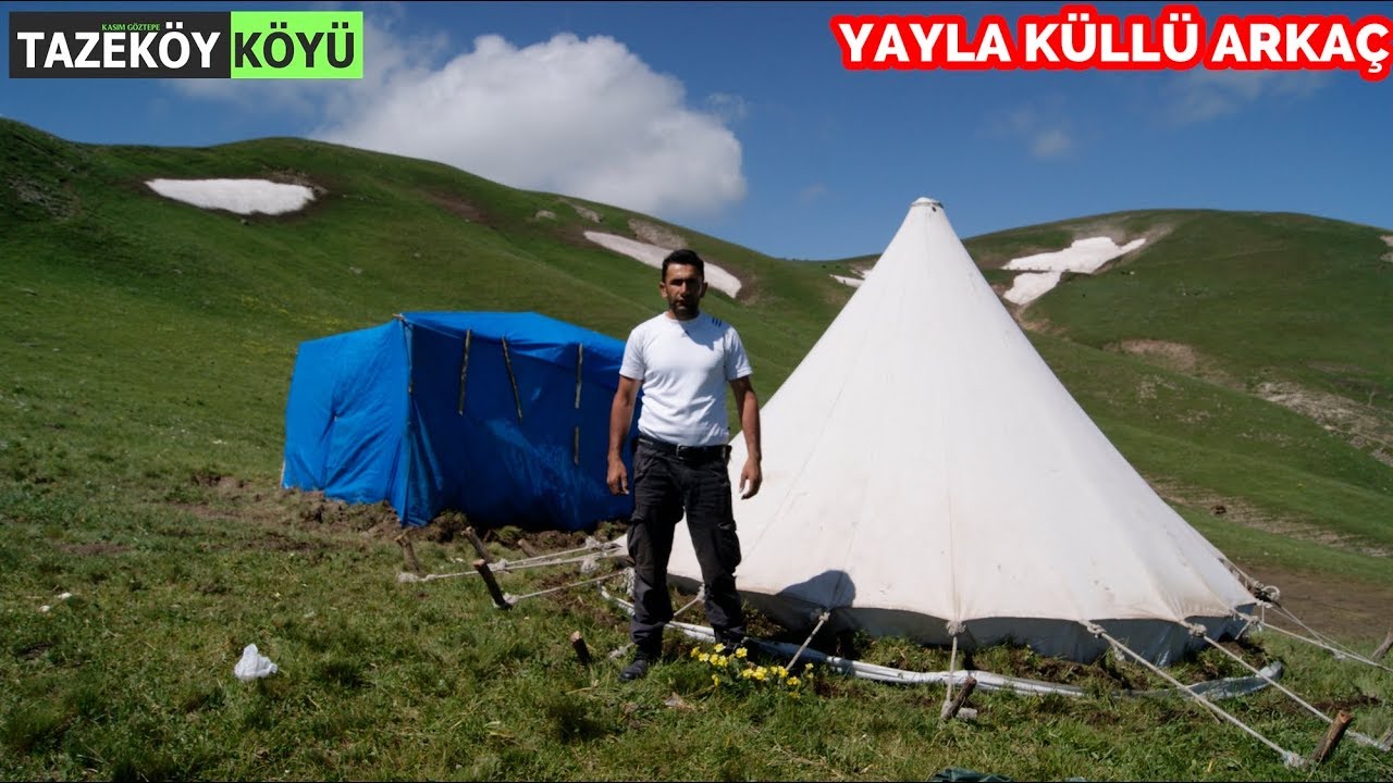 Tazeköy Köyü Köyden Yaylaya Doğru Başlayan Yolculuk