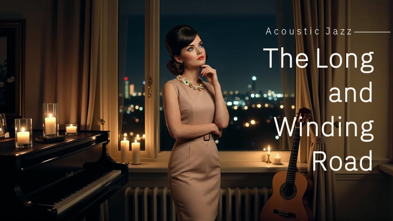 The Long and Winding Road - Acoustic Jazz Cover (The Beatles) | Relaxing 4K