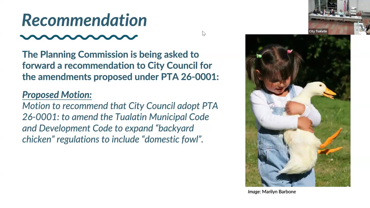 Tualatin Planning Commission February 18, 2026