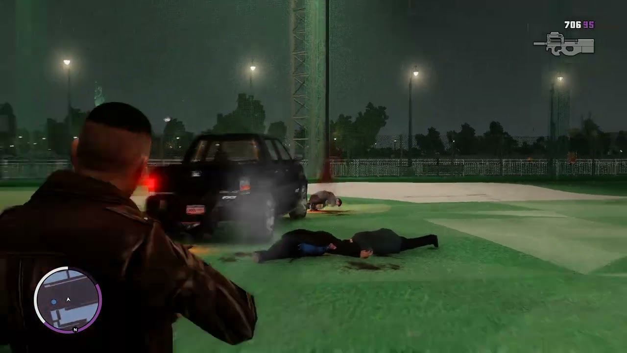 GTA TBoGT - 6 Star Wanted Level - Shootout at the Golf Club