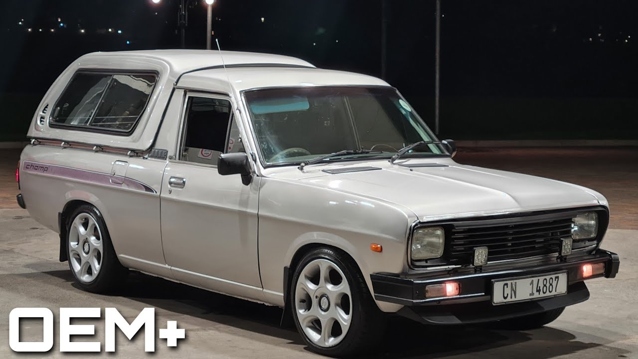 We built a 'HEAD TURNER' Nissan Champ Pick-up!