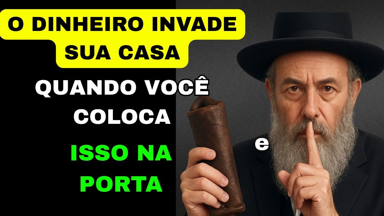 COLOQUE ISSO NA SUA PORTA e VEJA O QUE ACONTECE | Proteção e Abundância | Sabedoria Judaica