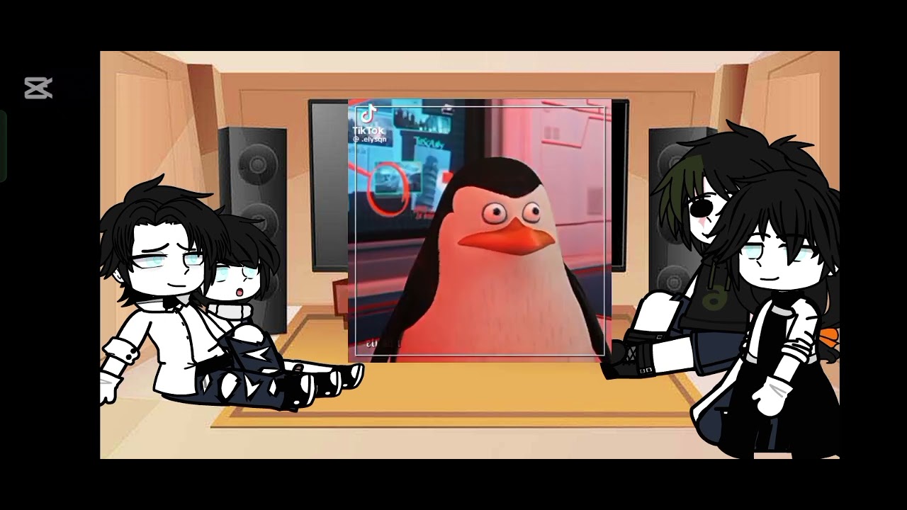 The penguins of Madagascar react to themselves |my AU ⚠️|