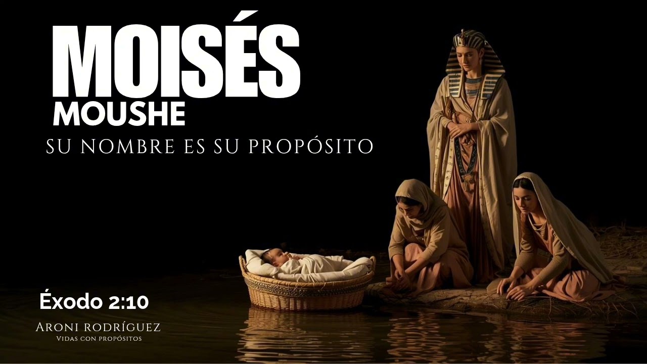 MOISÉS (Moshe) SU NOMBRE ES SU PROPÓSITO. ARONI RODRÍGUEZ 