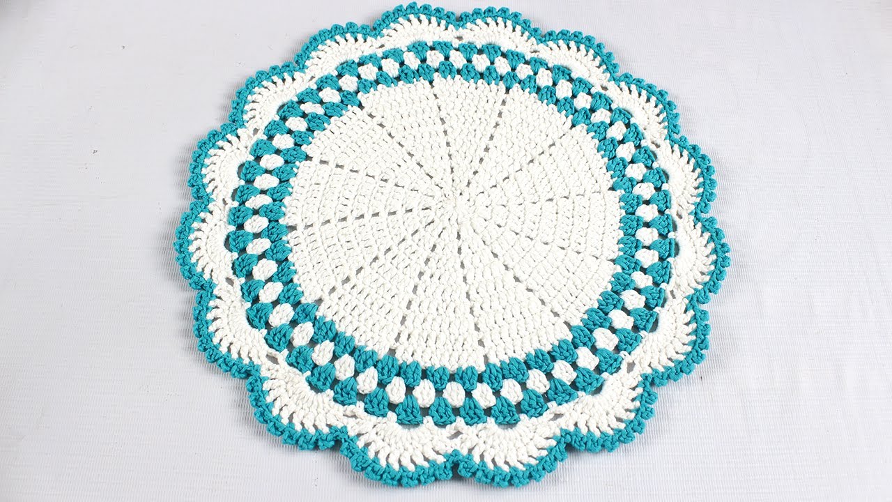 Crochet table mats | কুরুশকাটার টেবিল ম্যাট | কুশিকাটার টেবিল ম্যাট | প্লেট ম্যাট
