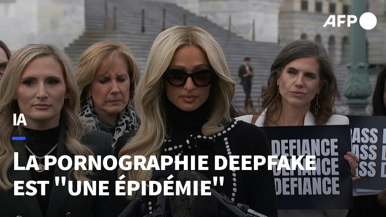 Paris Hilton soutient une loi contre la pornographie générée avec l'IA | AFP