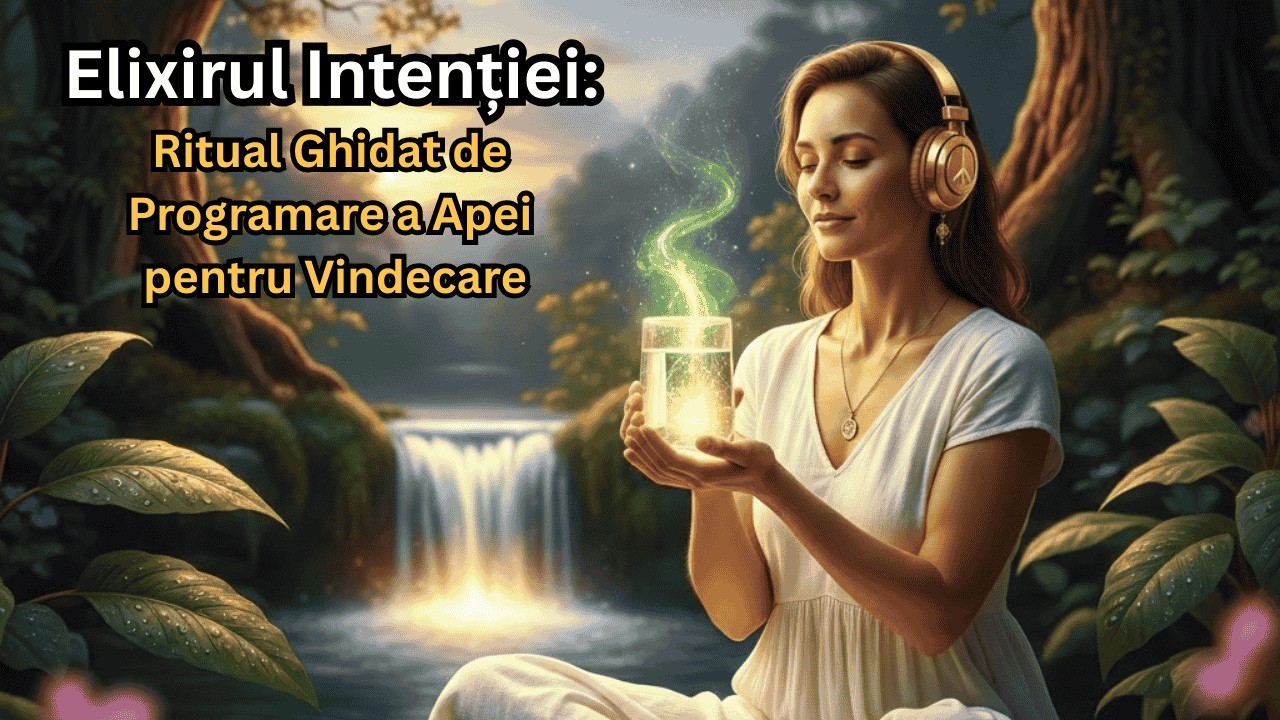 Știai că apa are memorie?✨Programarea Apei pentru Vindecare | Meditație ghidatǎ