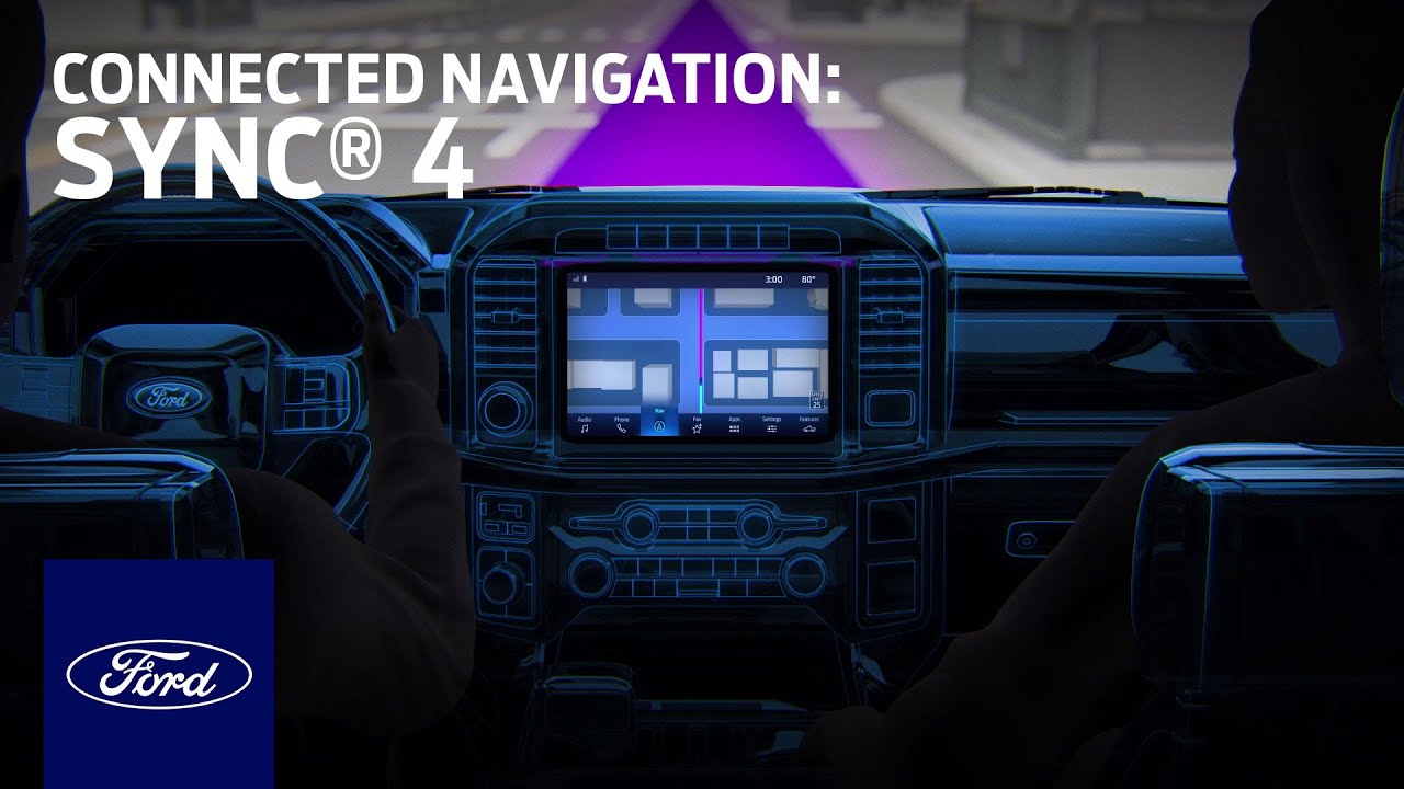 Available Connected Navigation | SYNC 4 | Ford