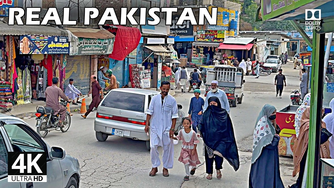 4K Walk Through UNSEEN Mansehra | Strangest Pakistan Street Life 4k Walk 🇵🇰