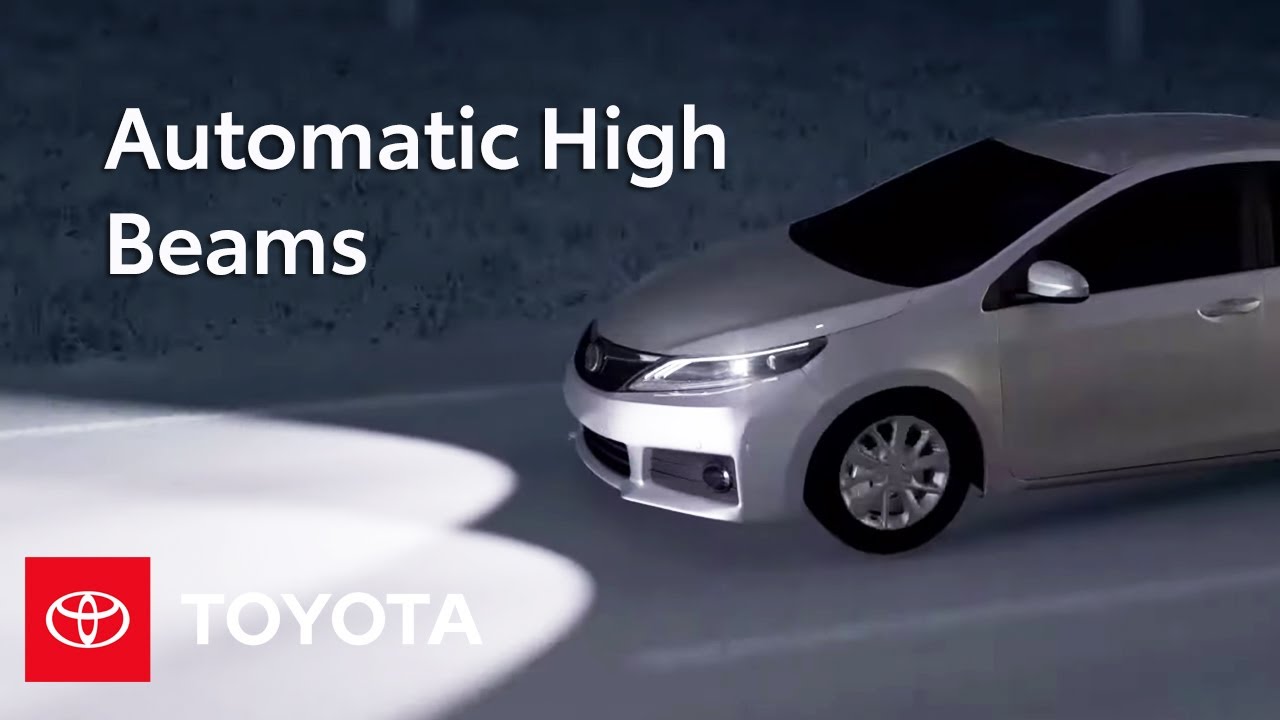 Toyota Safety Sense &trade; Automatic High Beams (AHB) | Select Models | Toyota