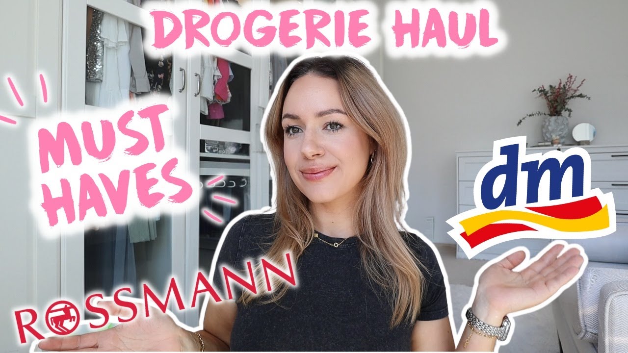 XXL Drogerie HAUL • Meine MUST HAVES von DM & Rossmann • Maria Castielle