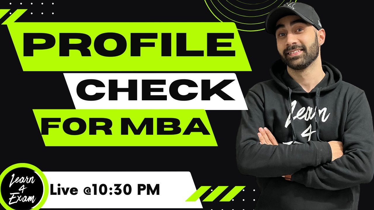 Profile Check For MBA | Will IIM, XLRI, NMIMS, or SIBM Give Me A Call?