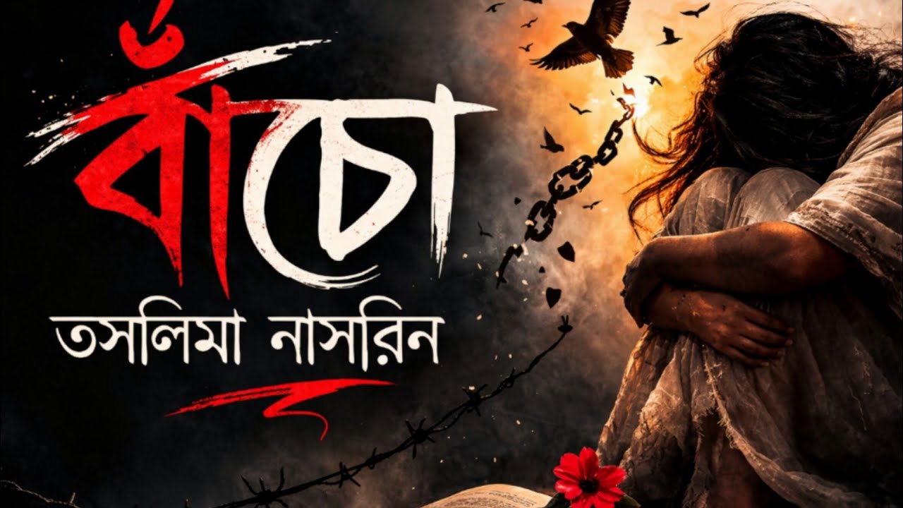 বাঁচো | তসলিমা নাসরিনের শক্তিশালী কবিতা | আবৃত্তি: প্রণতি মণ্ডল