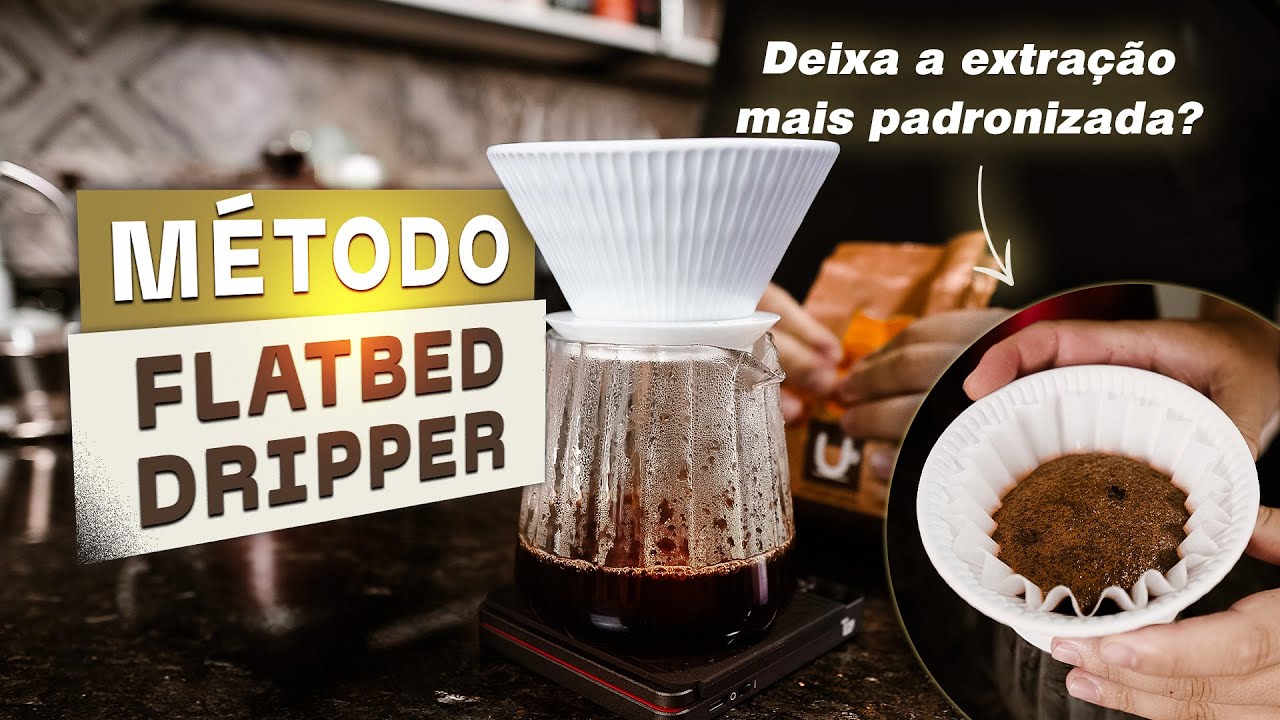 FLATBED COFFEE DRIPER | Aprenda tudo sobre esse método de preparo para café filtrado
