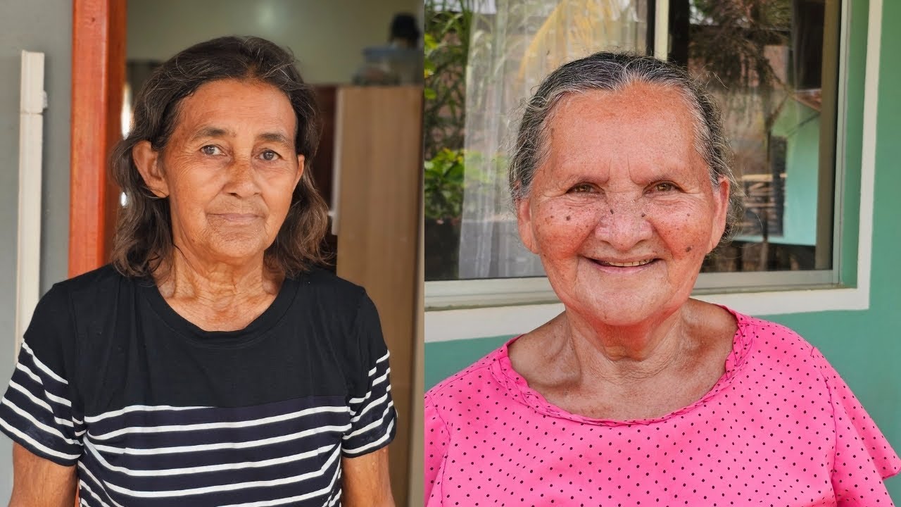 VISITA EMOCIONANTE PARA DONA ESMERALDA E ELVIRA❤️